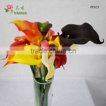 artificial blg black calla lily flower