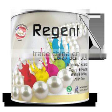 Latex Semi Gloss Premium Paints / Paint