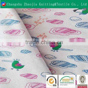 Cartoon printing pattern printed cotton fabric healthy comfortable handfeel for home textile fabric