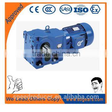 Rotating variable speed gearbox