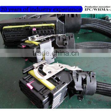 CONNECTOR +Nylon net tube Cabinet(Crimping+assembly) wiring harness Custom processing