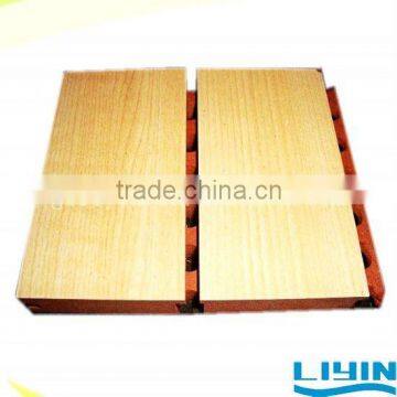 Wooden Grooved Acoustic Panel Indoor Wall Board