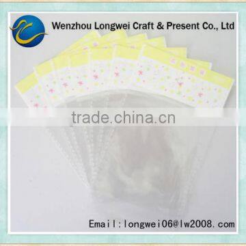 colorful self adhesive opp bag/opp bag definition