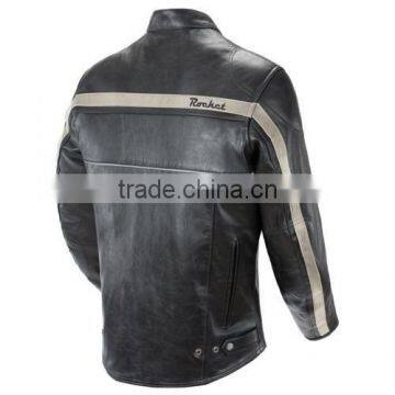 New! Motorbike Racing Jacket /100% Real Leather Jacket / Leather Garment photo-2