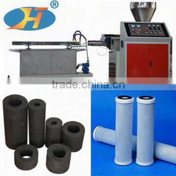 Customized activated carbon block filter cartridge for water purification