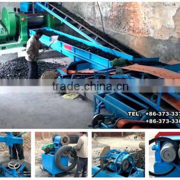 ISO9001 Factory Tire Rubber Crusher