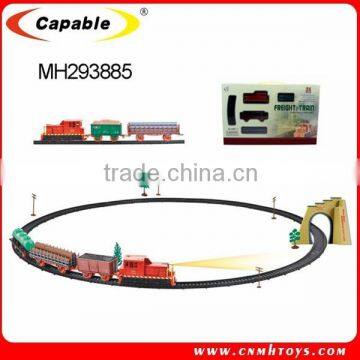 Plastic battery operate train with light for sale