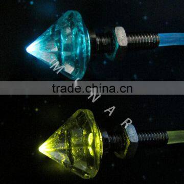 2015 fiber optic ceiling crystal end fitting for bed room decoration