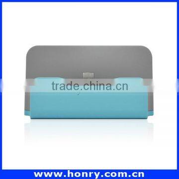 Luxury Portable Mini USB Charger Holder Sync Phone Charging Dock Station for Iphone 5/6/6plus photo-2