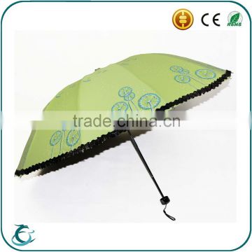 China Supplier New 2015 wholesale Fashion Handheld Parasol Umbrella