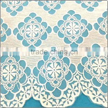 Hot selling high quality polyester net fabric lace