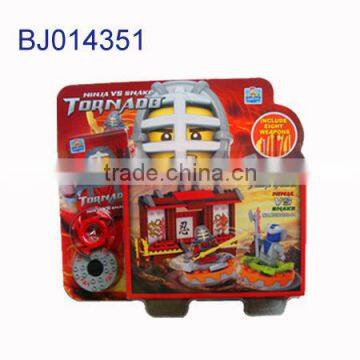 Happy Kids Toy Creative Intelligent 3d Block Snake and Ninja Top Toy photo-4