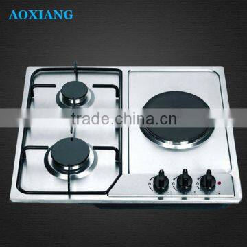 Built-in SST 3 Burner Gas Hob/ Gas Stove/ Gas Cooker XLX-613SE