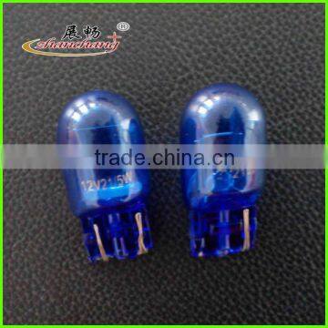 auto bulb 7443 w21/5w car bulb T20 miniature bulb BLUE