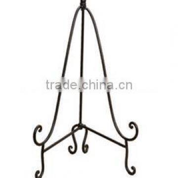 Large Wrought Iron Art Stand Display Easel Metal