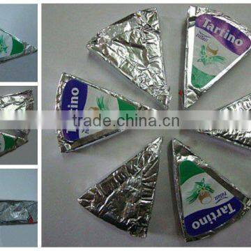 triangle cheese packaging aluminum foil