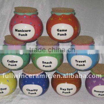 CERAMIC THOUGHT JARS