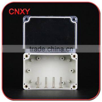 TIBOX same Screw type waterproof clear enclosure with rubber seal