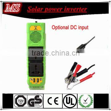 new design with 2 USB and sockets 12v car power inverters