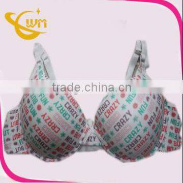 girl wearing fancy bra