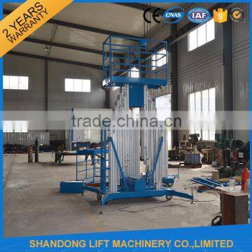 Aluminum Work Platform Hydraulic Telescopic Man Lift