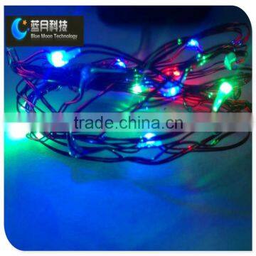 10m 100leds RGB teardrop christmas lights led string light