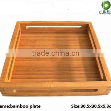 bamboo solid serving tray