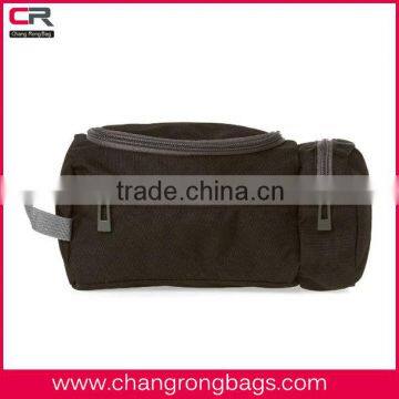 High Quality Durable 600D Outer Tripper Toilet Kit Bag /cosmetic Pouch /Journey Wash Bag With Multi-pocket
