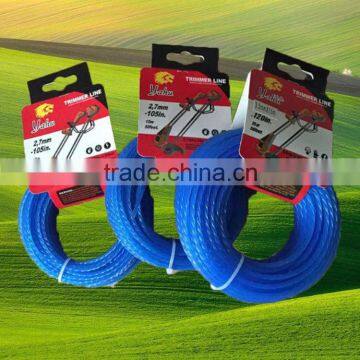 Wholesale 15M Nylon Grass Trimmer Line With Head Card Package