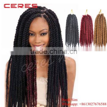 8inch to 24inch havana mambo twist braiding hair havana mambo twist crochet braids