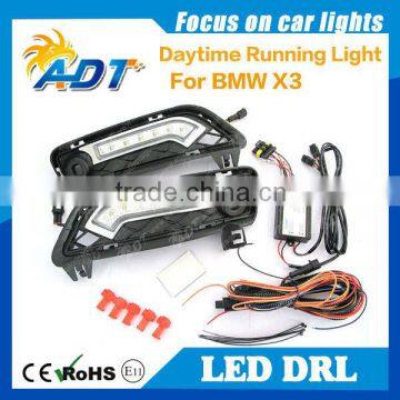 Hot selling led daytime running light DRL fog light driving light for bmw x3