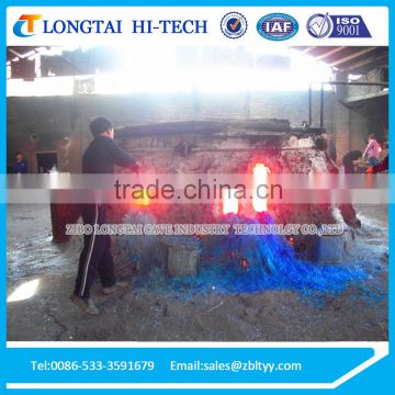 High Efficiency Crucible Melting Furnace For Blowing Glass