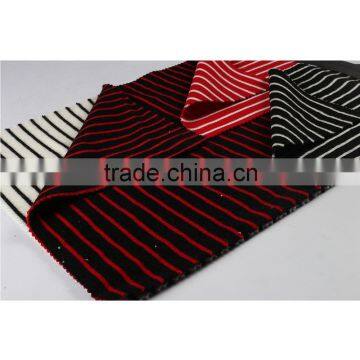 Shaoxing Soft Feeling Yarn Dyed Stripe Interlock TR Knit Thin Stretch Fabric photo-5