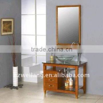 Model Simple glass vanity MJ-948