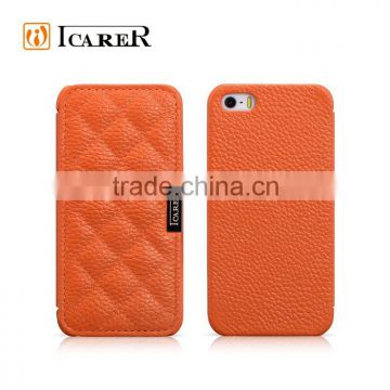 new leather folding wallet case for iphone 5