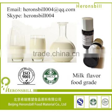 Fresh milk flavour food grade with low price offer a free sample