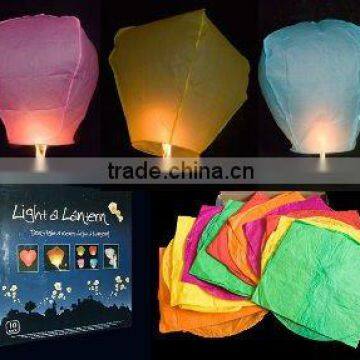 Paper sky lantern