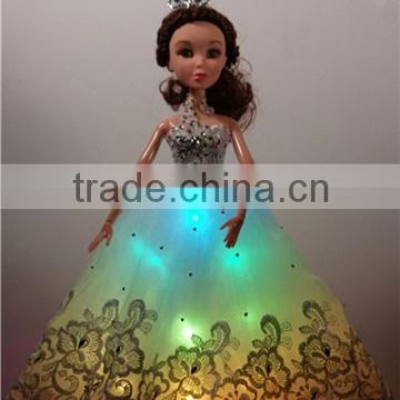 New Long Party & Ballroom Dance Dress / Rainbow LED Dress for Sale