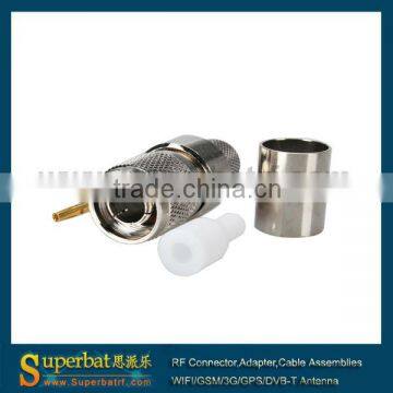 RP-TNC Crimp Plug(Female Pin) connector for LMR400