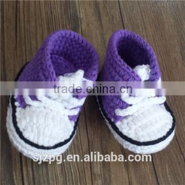 Hot sales Baby Crochet sports Shoes Newborn Shoes supplier