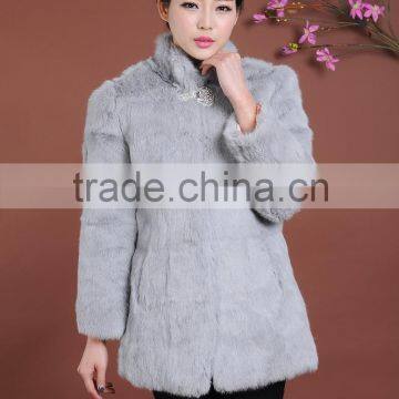 Lady Fur Overcoat Winter Fur Coat Women Outwear Coat