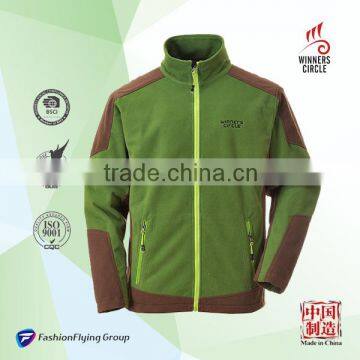 men fashion windbreaker jacket fleece(AM2115AB)