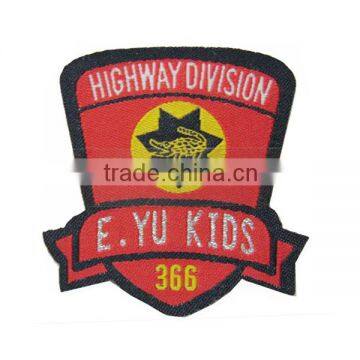 Customized Design Woven Embroidery Badge photo-3