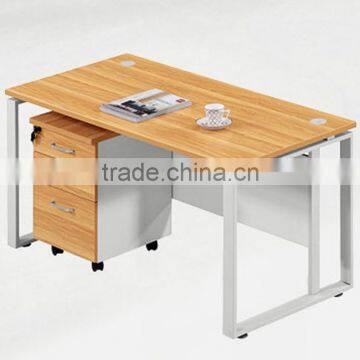 Quanya Modern Wooden Furniture Computer Desk Table Office Desk Small Staff Desk photo-2