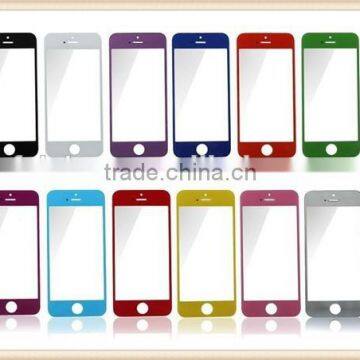 Wholesale colorful Front Glass lens for iPhone 5G 5S, High quality