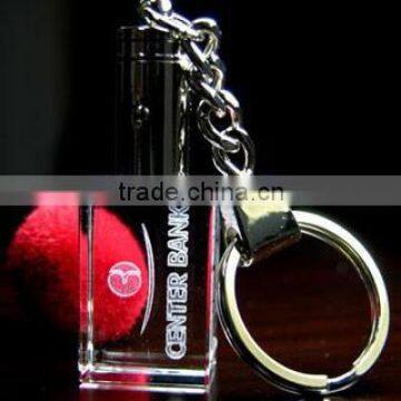 2014 crystal laser keychain
