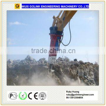 small 15t excavator hydraulic vibro breaker hammer