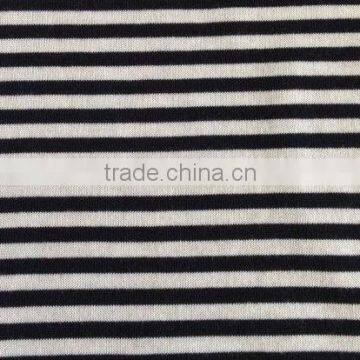 fashion striped jersey knit fabric