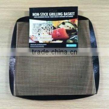 PTFE non-stick overlock mesh oven basket