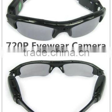 Mini Spy DVR Sunglasses Supporting TF/SD card HD 720P Hidden Glasses Camera